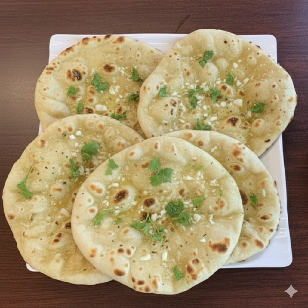  Butter Garlic Naan